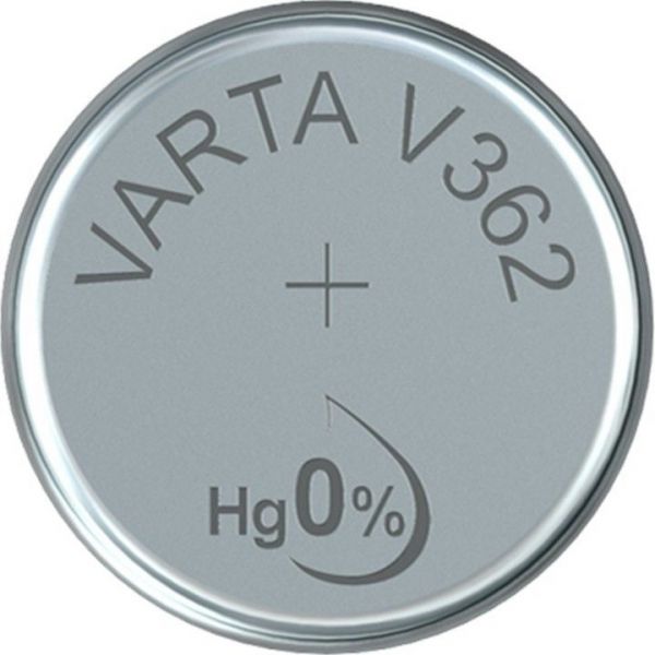 Silberoxid-Knopfzelle Typ SR58 / V362 von Varta